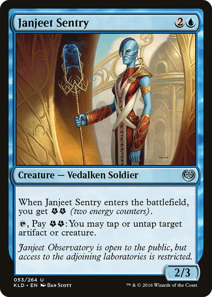 Janjeet Sentry [Kaladesh] Foil