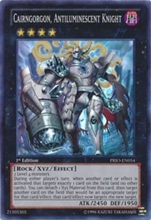 Cairngorgon, Antiluminescent Knight [PRIO-EN054] Super Rare