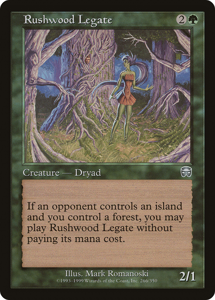 Rushwood Legate [Mercadian Masques] Foil