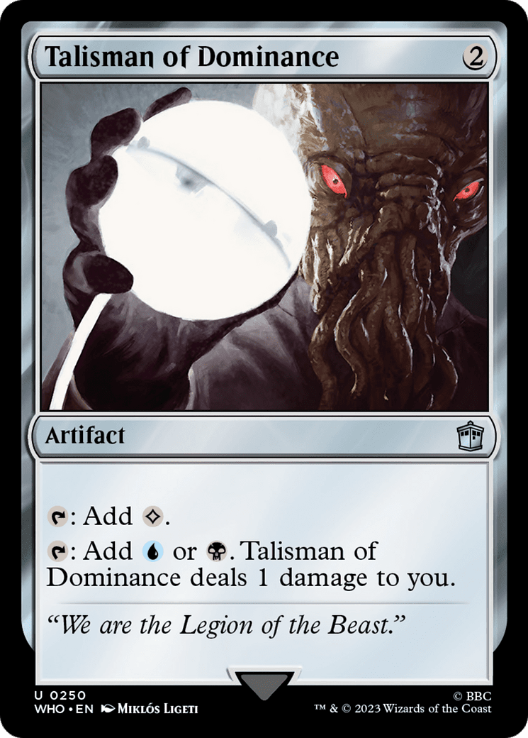 Talisman of Dominance [Doctor Who] Foil