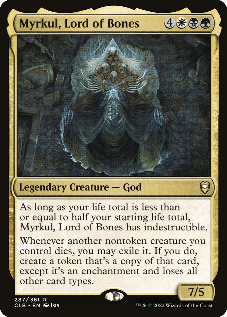 Myrkul, Lord of Bones [Commander Legends: Battle for Baldur's Gate] Foil