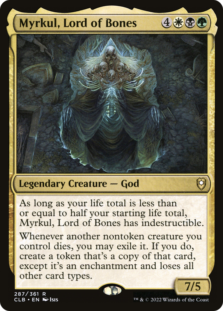 Myrkul, Lord of Bones [Commander Legends: Battle for Baldur's Gate] Foil