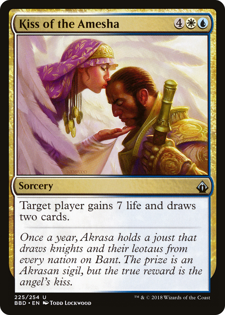 Kiss of the Amesha [Battlebond] Foil