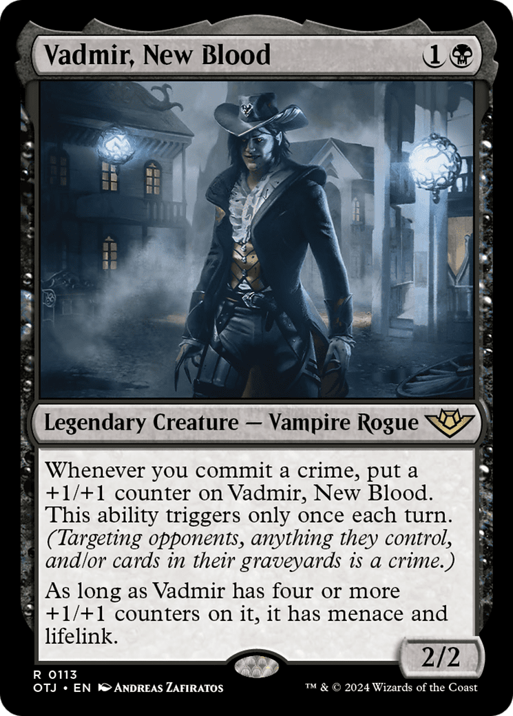 Vadmir, New Blood [Outlaws of Thunder Junction] Foil