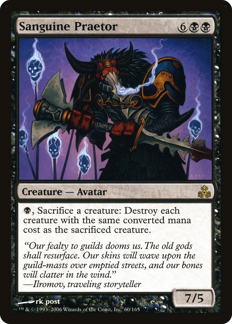 Sanguine Praetor [Guildpact] Foil