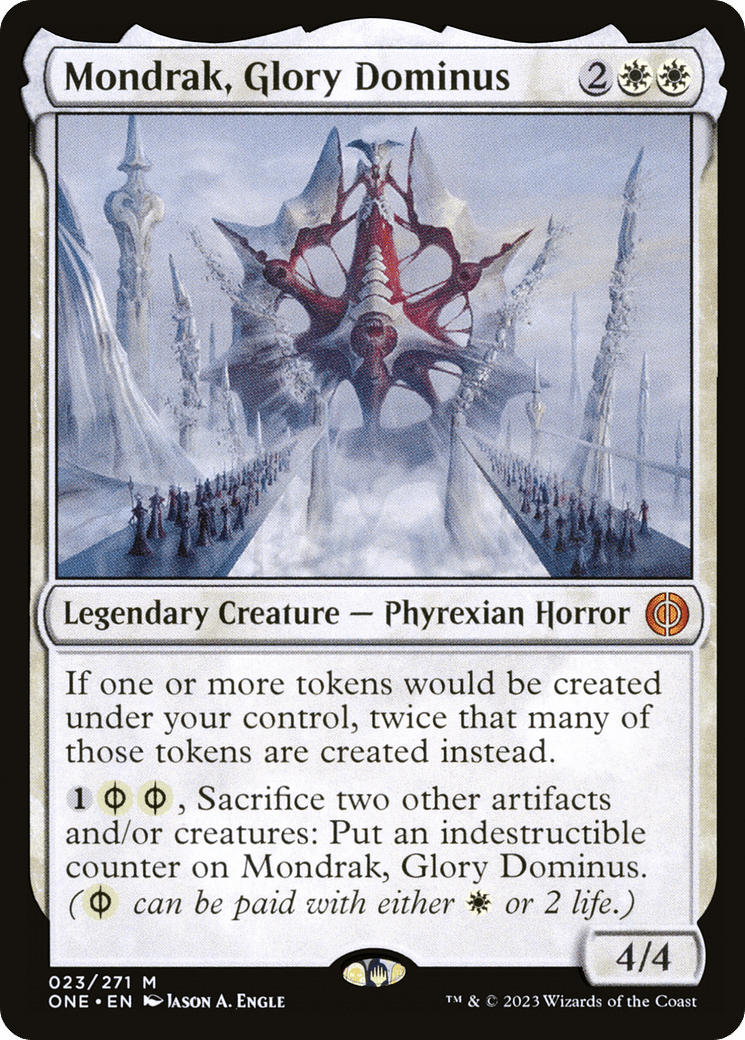 Mondrak, Glory Dominus [Phyrexia: All Will Be One] Foil