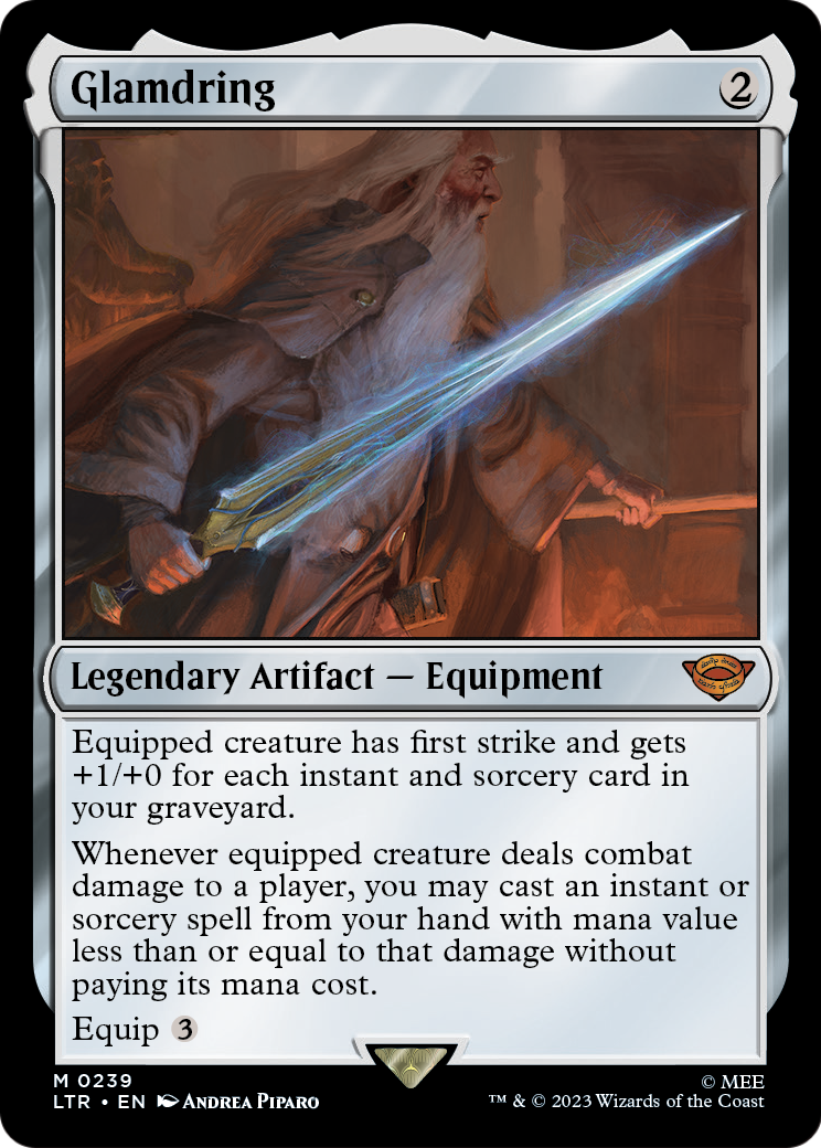 Glamdring [The Lord of the Rings: Tales of Middle-Earth] Foil