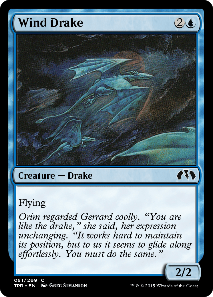 Wind Drake (TPR-081) - Tempest Remastered Foil