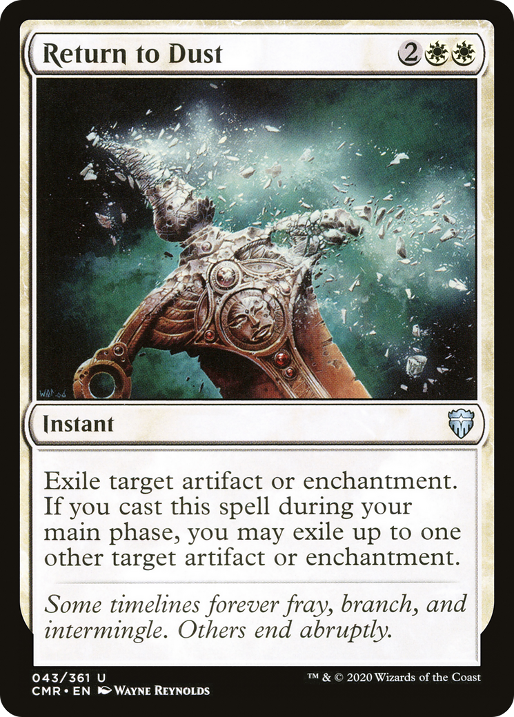 Return to Dust (43) [Commander Legends] Foil