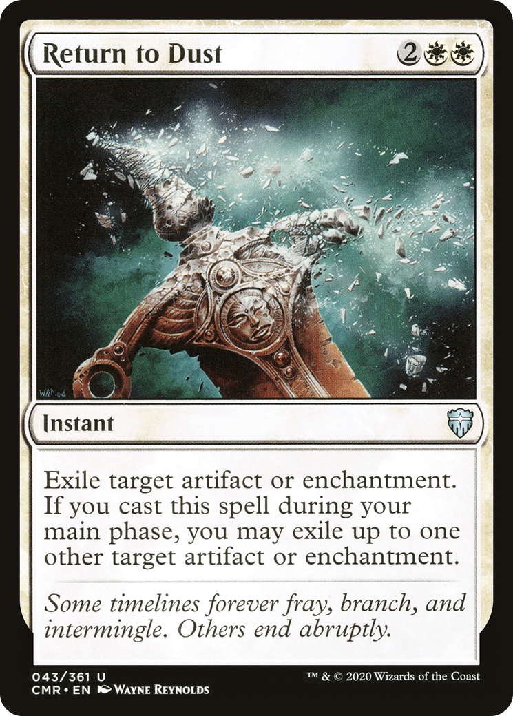 Return to Dust (43) [Commander Legends] Foil