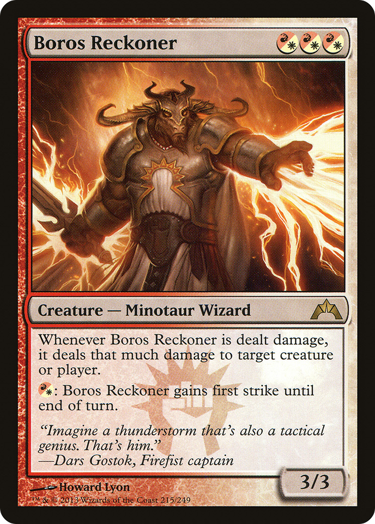 Boros Reckoner [Gatecrash] Foil