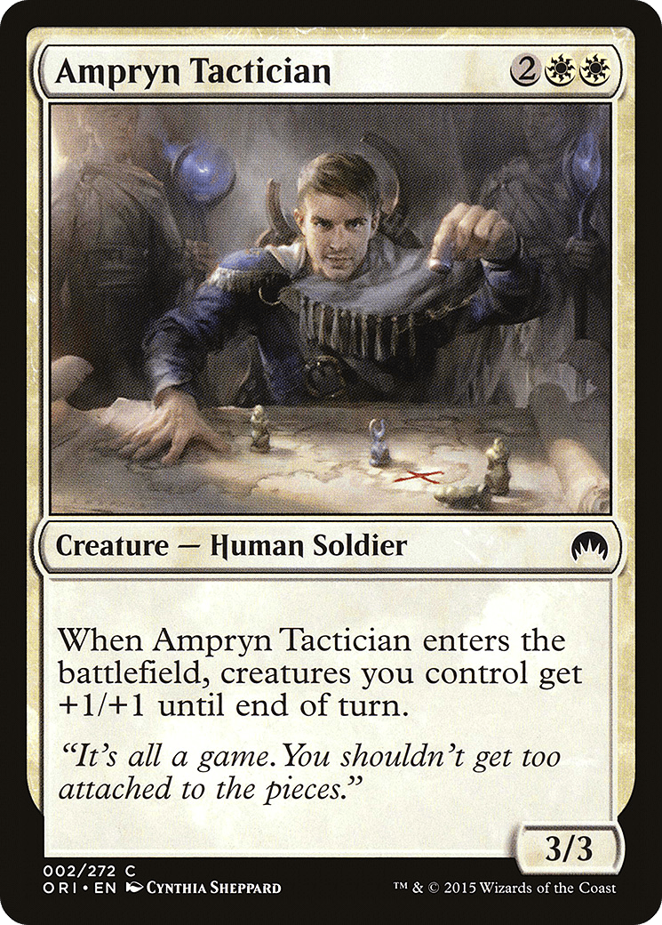 Ampryn Tactician [Magic Origins] Foil