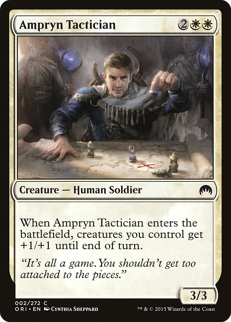 Ampryn Tactician [Magic Origins] Foil