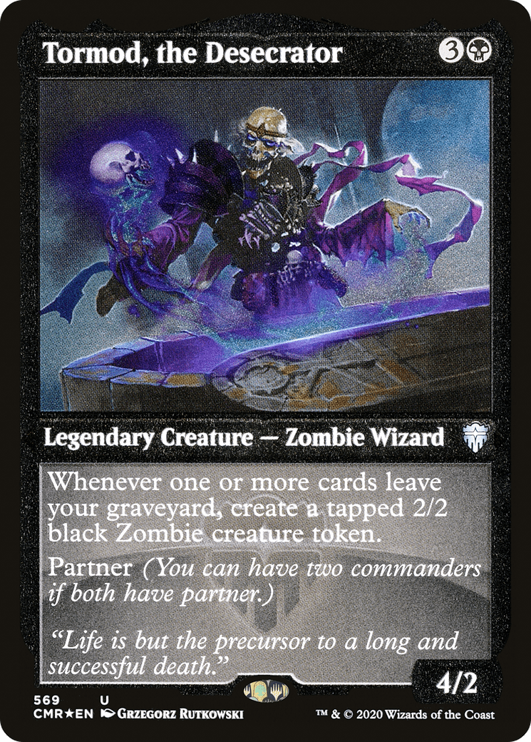 Tormod, the Desecrator (569) [Commander Legends]  Foil