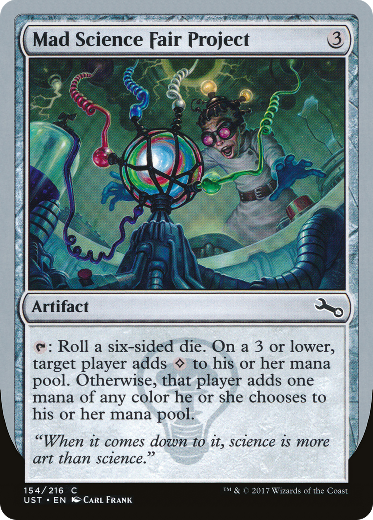 Mad Science Fair Project [Unstable] Foil