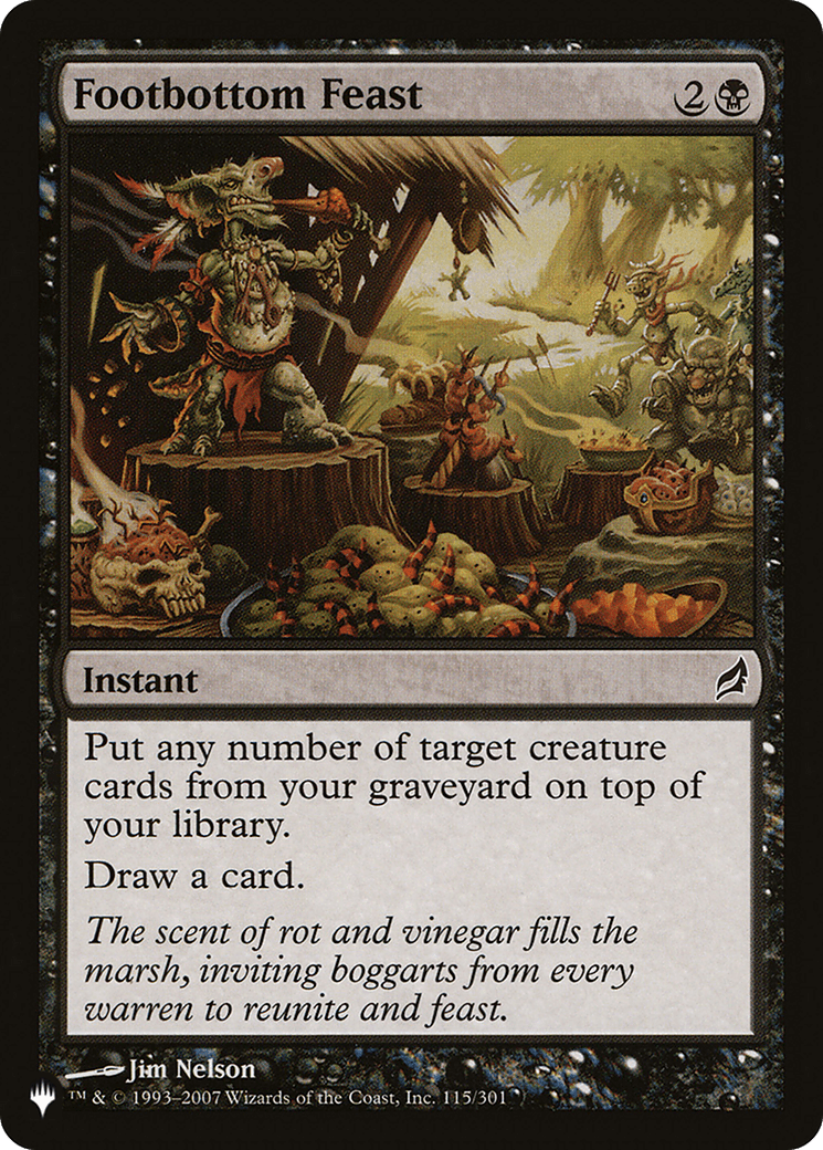 Footbottom Feast |  (LRW-115) [The List]