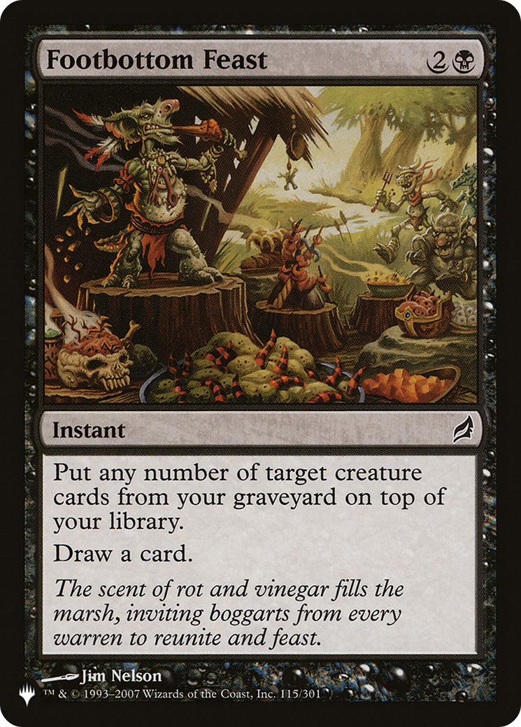 Footbottom Feast |  (LRW-115) [The List]