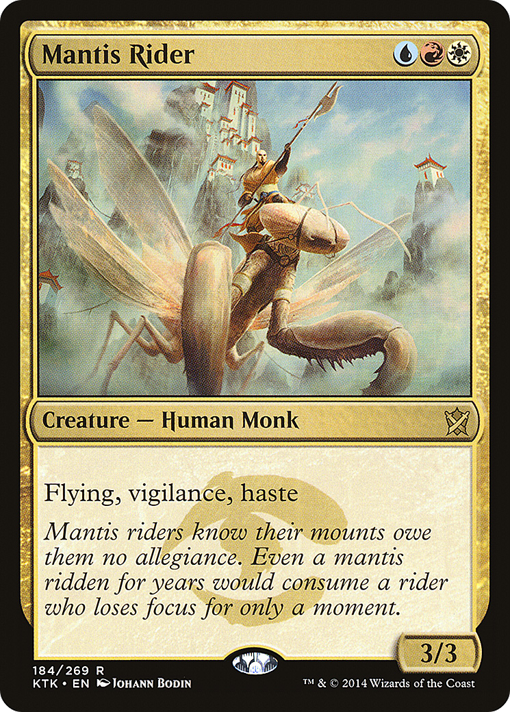Mantis Rider [Khans of Tarkir] Foil