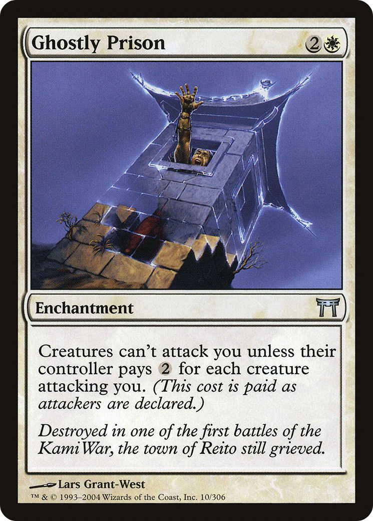Ghostly Prison [Champions of Kamigawa] Foil