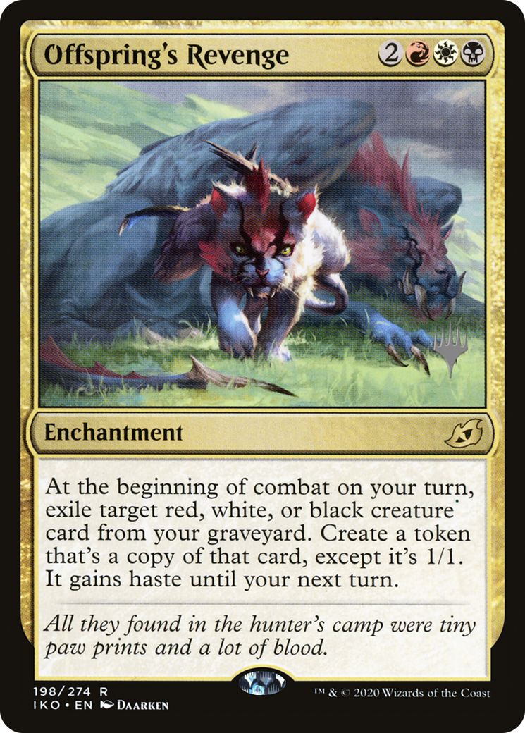 Offspring's Revenge (Promo Pack) [Ikoria: Lair of Behemoths Promos] Foil
