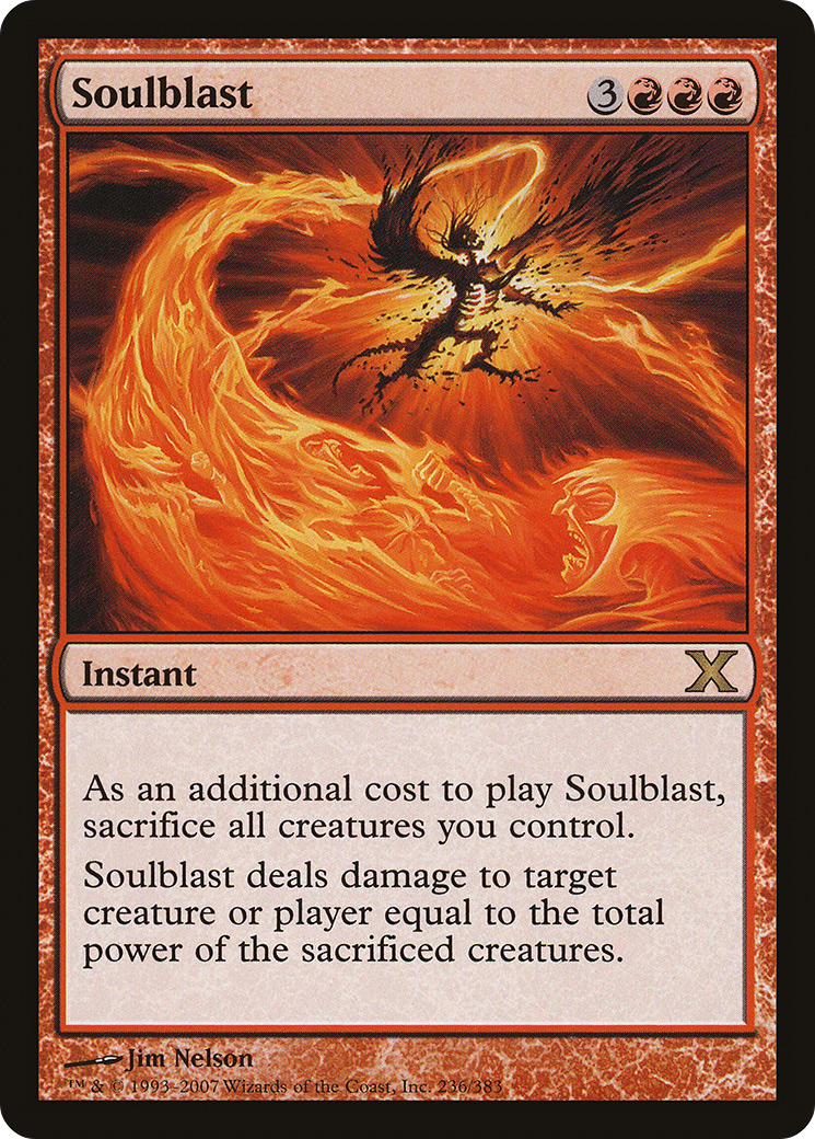 Soulblast [Tenth Edition] Foil