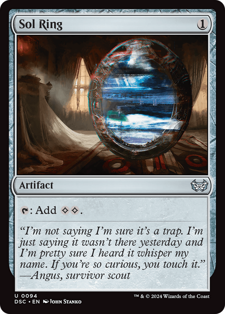 Sol Ring [Duskmourn: House of Horror Commander]