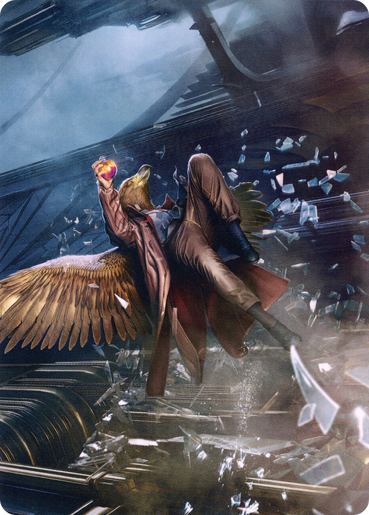 Skyway Robber // Skyway Robber (ASNC-055) - New Capenna Art Series (Borderless)
