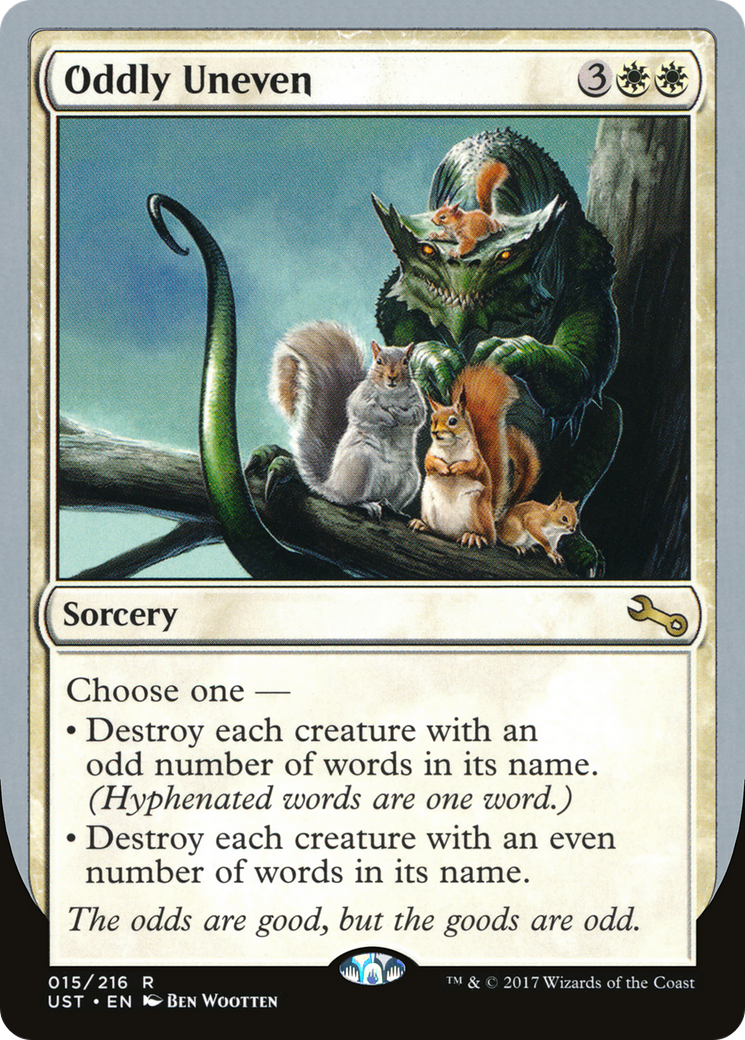 Oddly Uneven [Unstable] Foil