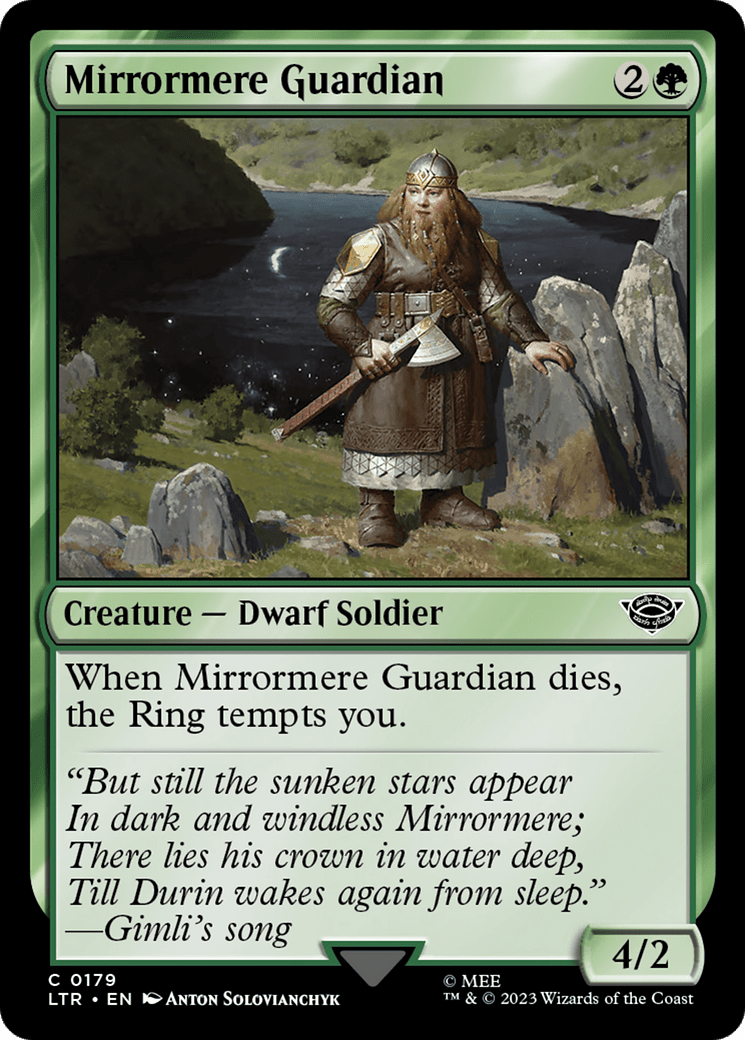 Mirrormere Guardian [The Lord of the Rings: Tales of Middle-Earth] Foil