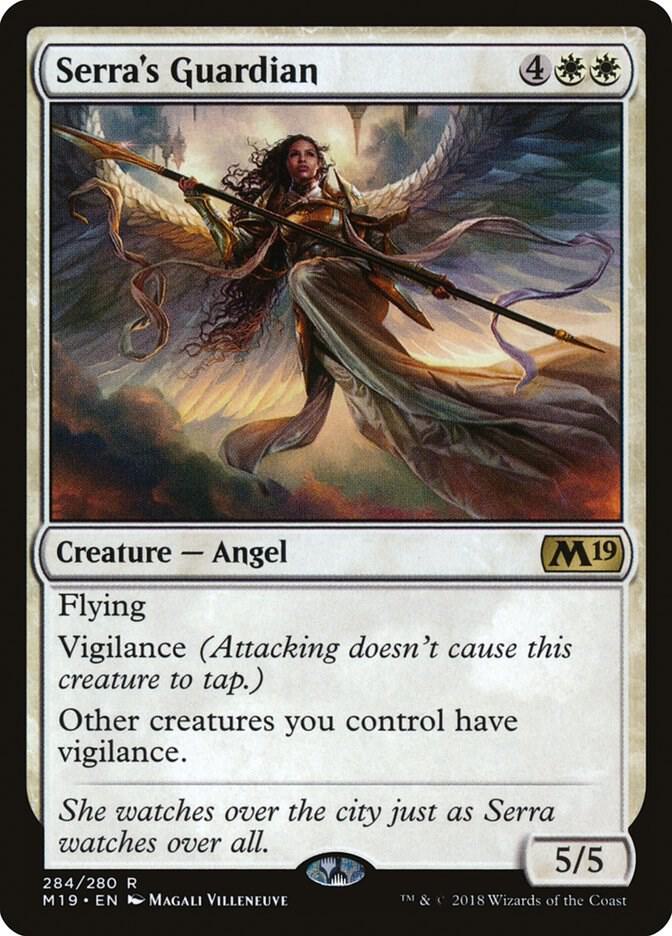Serra's Guardian 284/280 (Core Set 2019) 