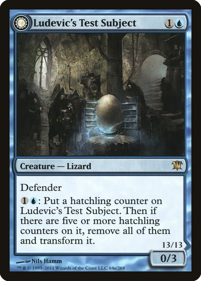 Ludevic's Test Subject // Ludevic's Abomination [Innistrad] Foil