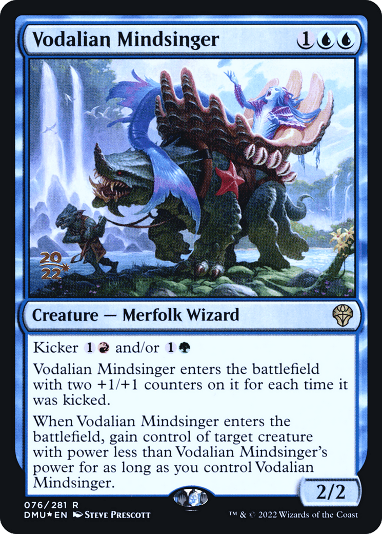 Vodalian Mindsinger [Dominaria United Prerelease Promos]