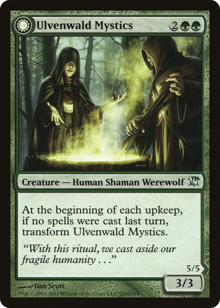 Ulvenwald Mystics // Ulvenwald Primordials [Innistrad] Foil