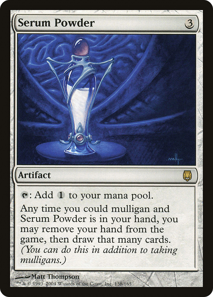 Serum Powder [Darksteel] Foil