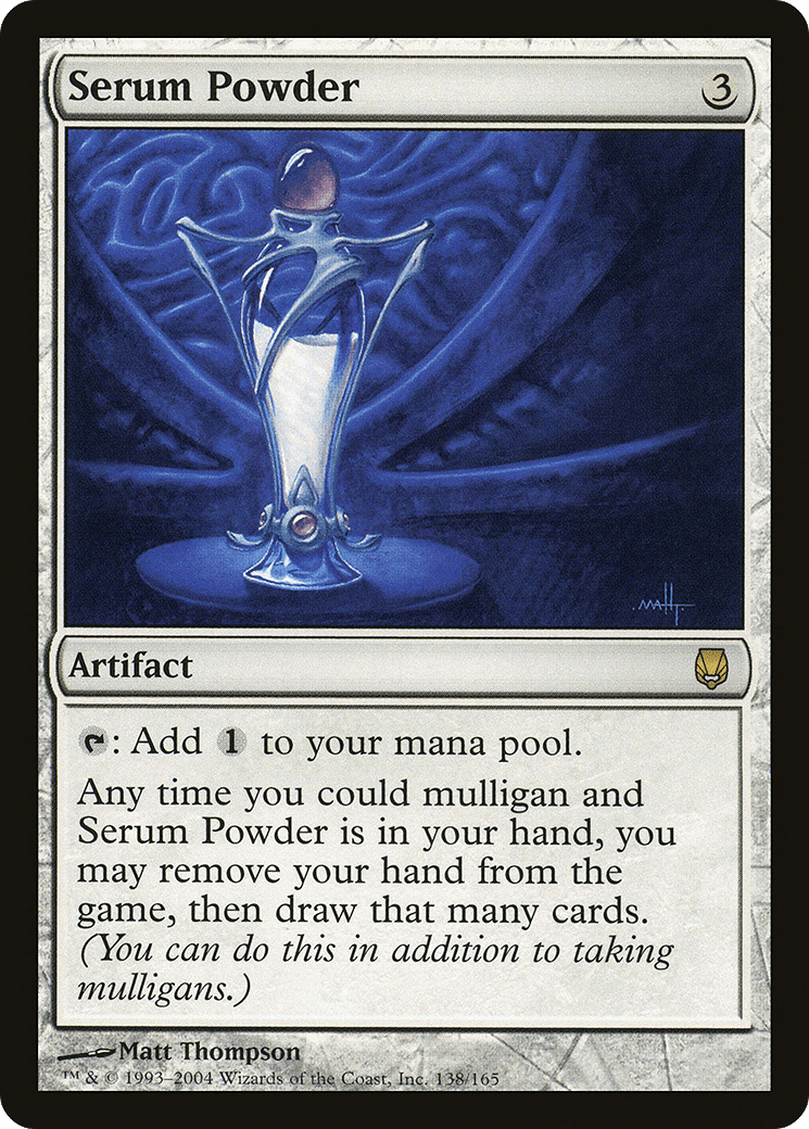 Serum Powder (DST-138) - Darksteel Foil