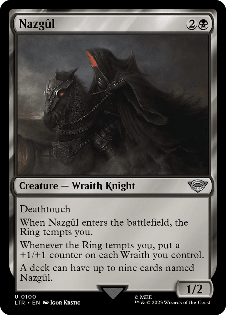 Nazgul (100) [The Lord of the Rings: Tales of Middle-Earth] Foil