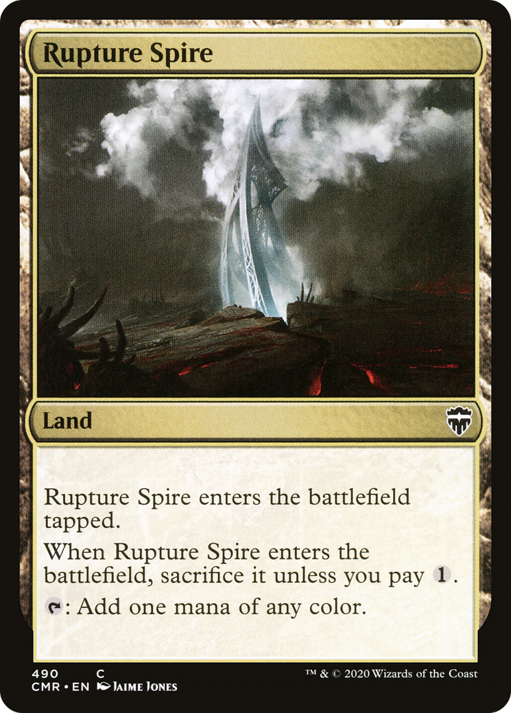 Rupture Spire (490) [Commander Legends]