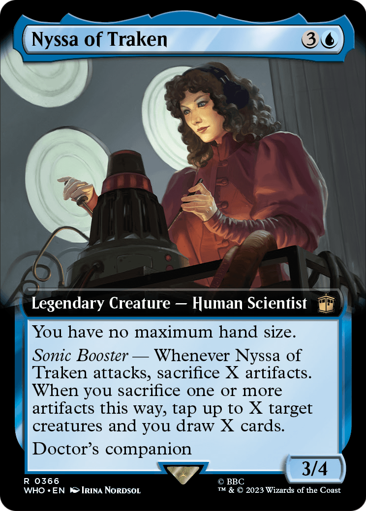 Nyssa of Traken (Extended Art) [Doctor Who] Foil