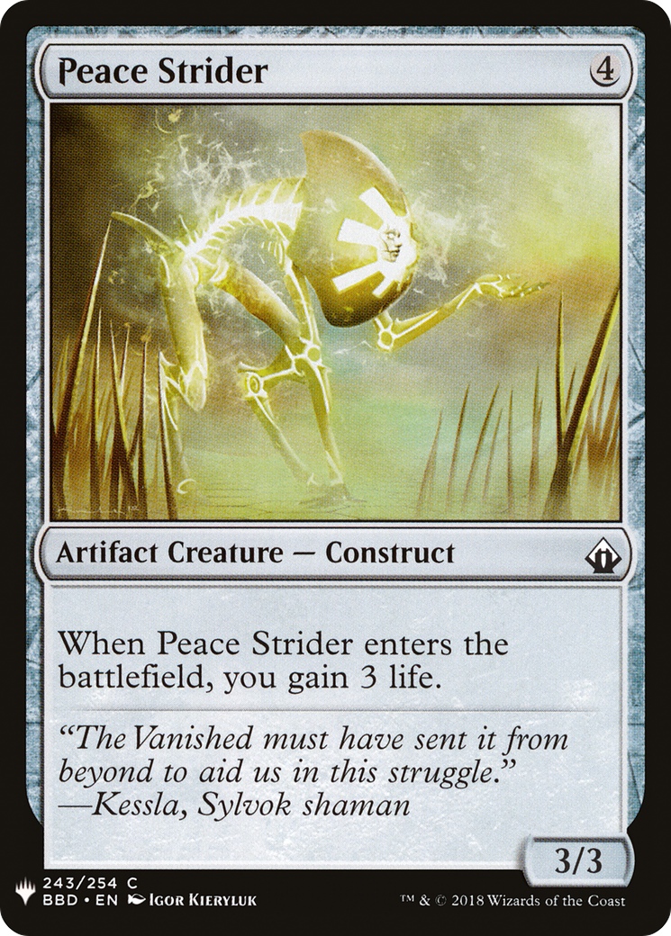 Peace Strider |  (BBD-243) [The List]