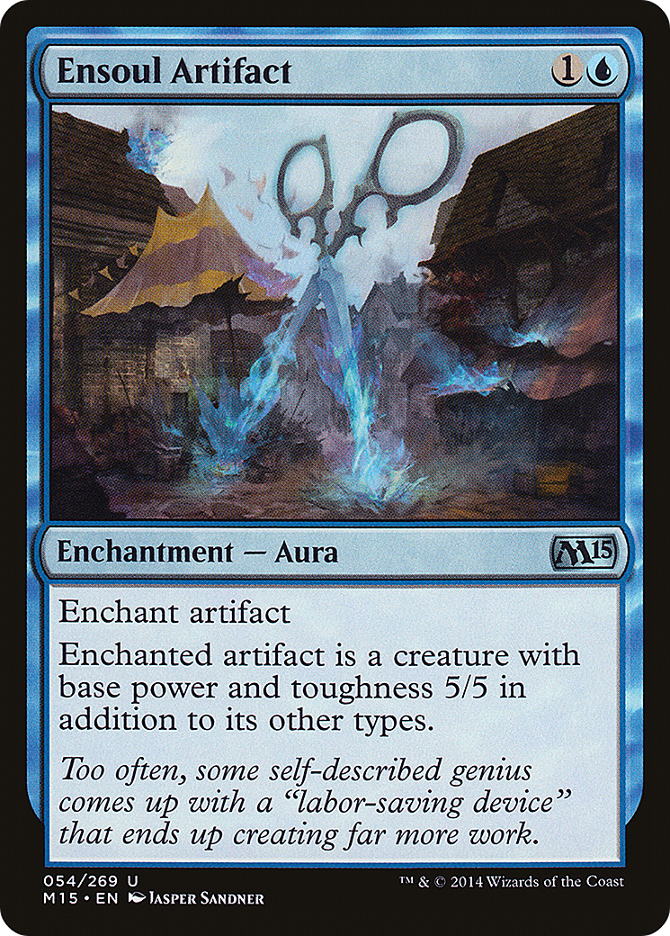 Ensoul Artifact [Magic 2015] Foil