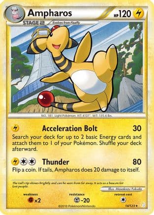 Ampharos - HeartGold SoulSilver Reverse Holofoil