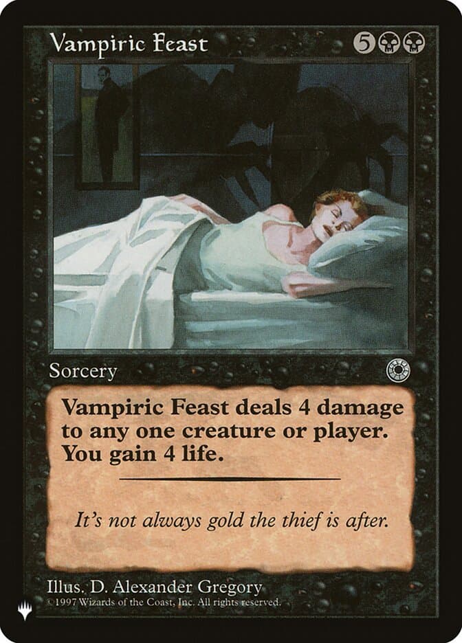 Vampiric Feast |  (POR-114) [The List]