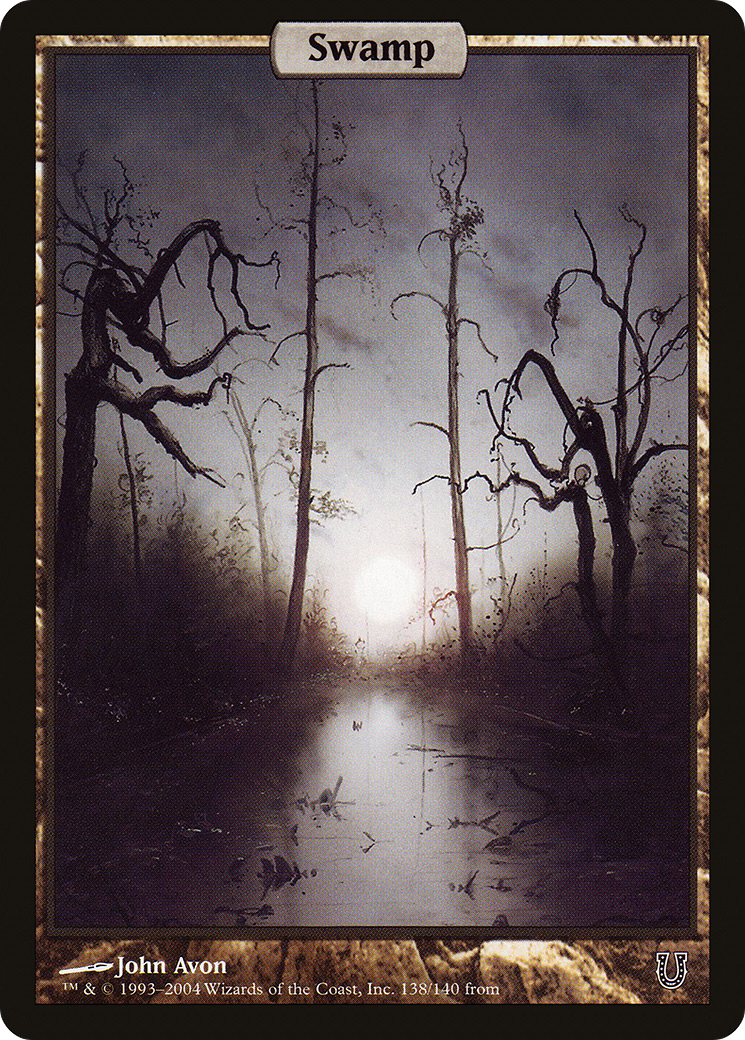 Swamp (138) [Unhinged] Foil