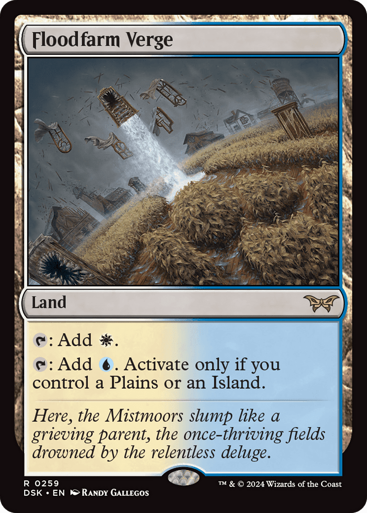 Floodfarm Verge [Duskmourn: House of Horror] Foil