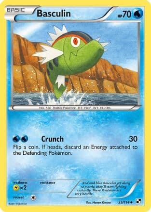 Basculin (35/114) [Black & White: Base Set] Reverse Holofoil