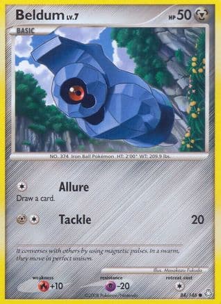 Beldum (84)  - Reverse Holofoil Legends Awakened - Common