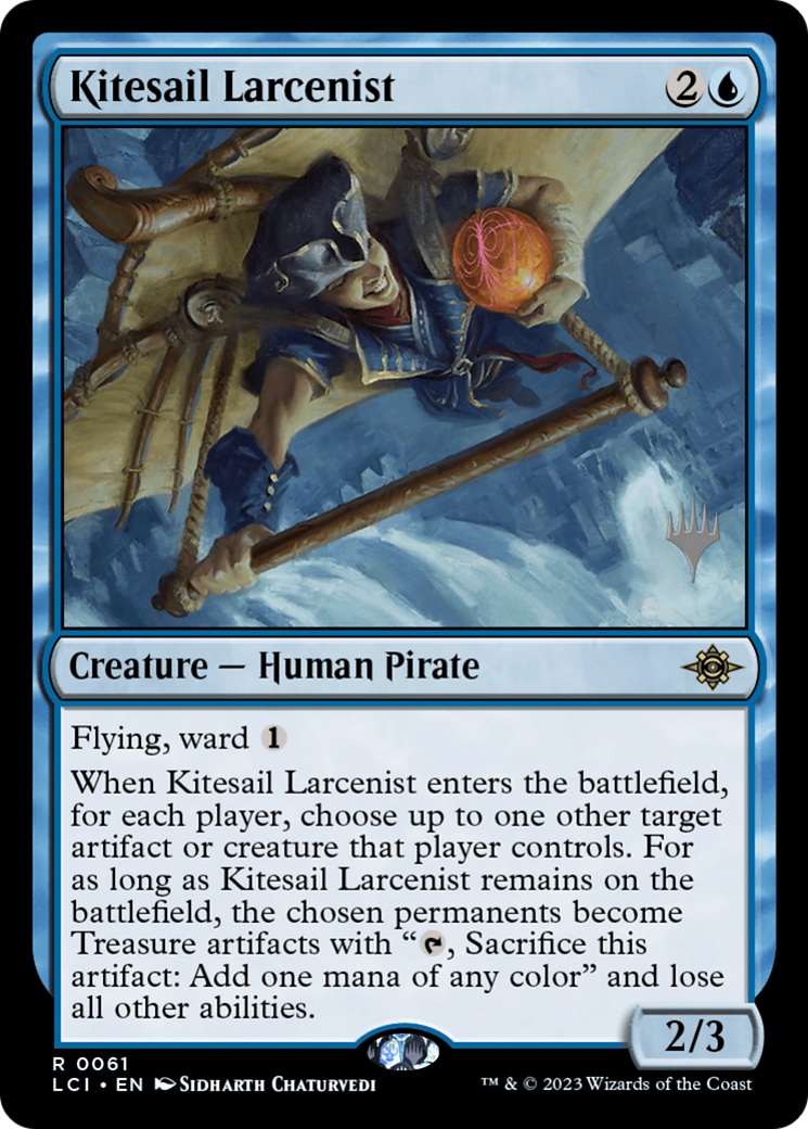 Kitesail Larcenist (Promo Pack) [The Lost Caverns of Ixalan Promos] Foil
