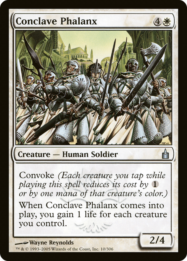 Conclave Phalanx [Ravnica: City of Guilds] Foil