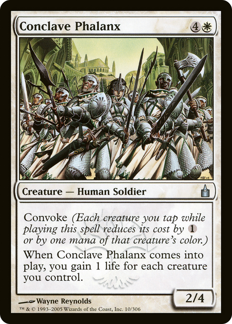 Conclave Phalanx [Ravnica: City of Guilds] Foil