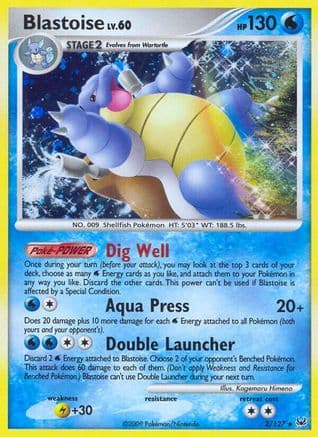 Blastoise (2/127) [Platinum: Base Set] Reverse Holofoil
